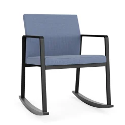 Foundry Rocking Guest Chair In Premium Upholstery