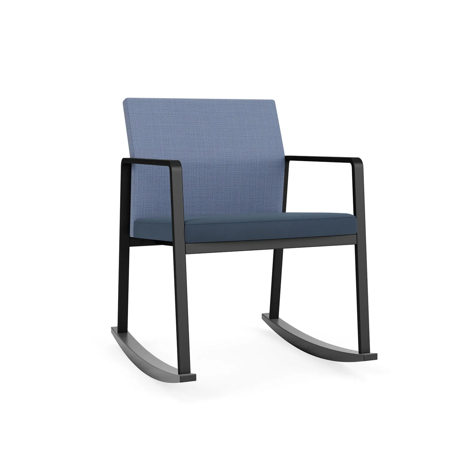 Foundry Rocking Guest Chair In Premium Upholstery