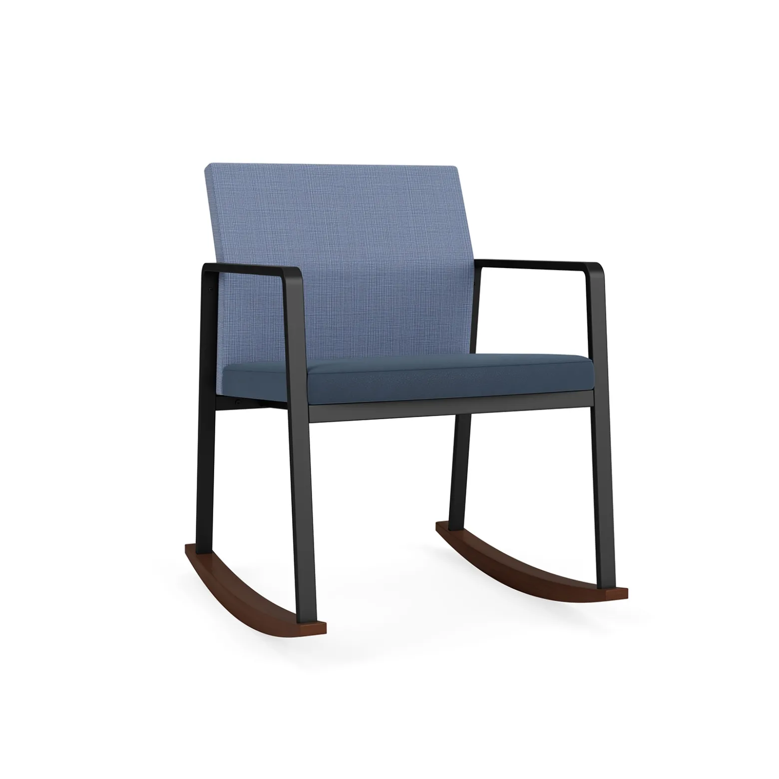 Foundry Rocking Guest Chair In Premium Upholstery