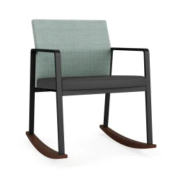 Foundry Rocking Guest Chair In Premium Upholstery