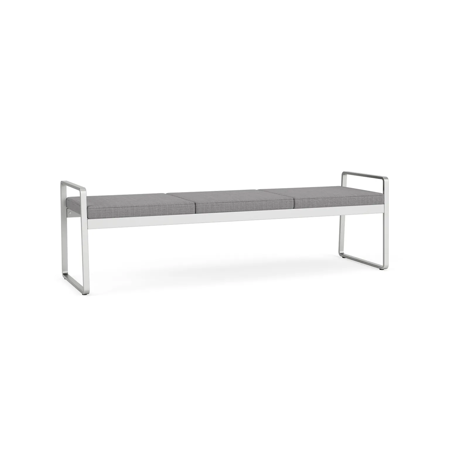 Foundry Three Seat Bench In Premium Upholstery