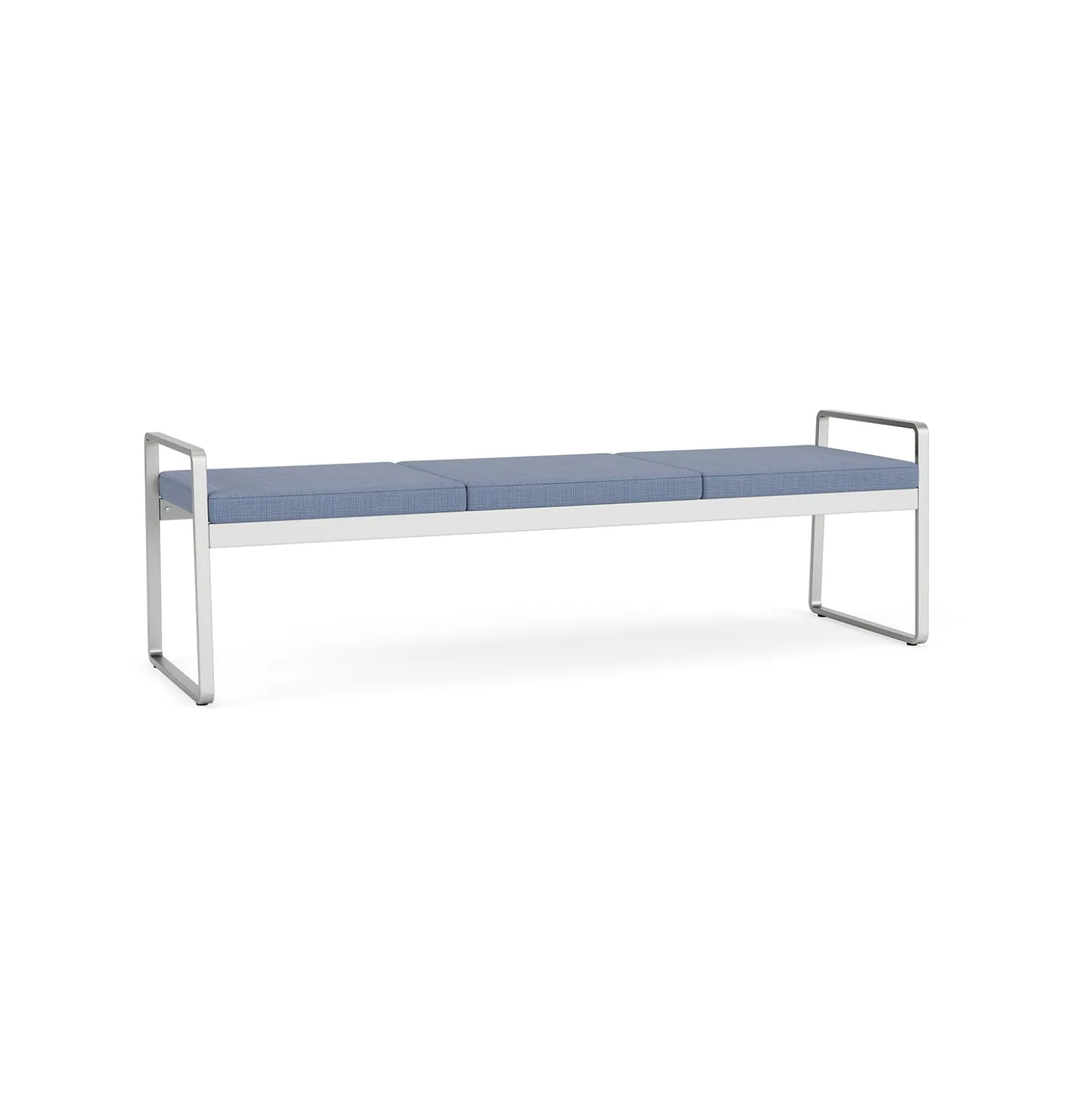 Foundry Three Seat Bench In Premium Upholstery