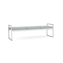 Foundry Three Seat Bench In Premium Upholstery