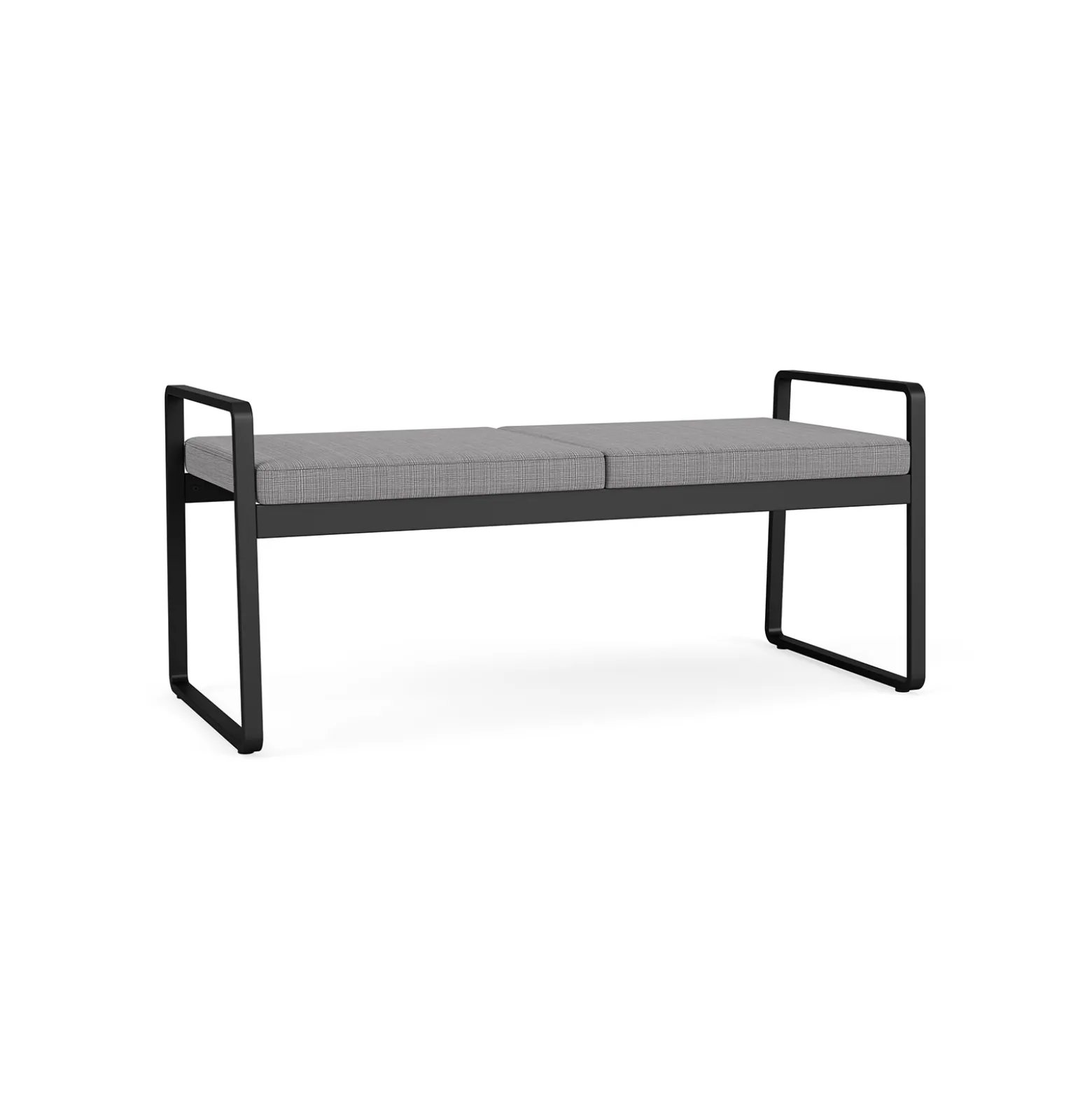 Foundry Two Seat Bench in Premium Upholstery