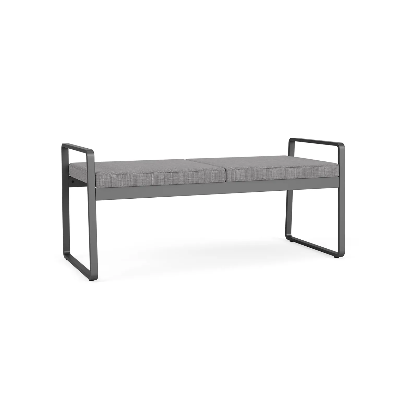 Foundry Two Seat Bench in Premium Upholstery
