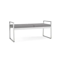 Foundry Two Seat Bench in Premium Upholstery