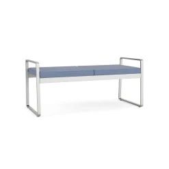 Foundry Two Seat Bench in Premium Upholstery