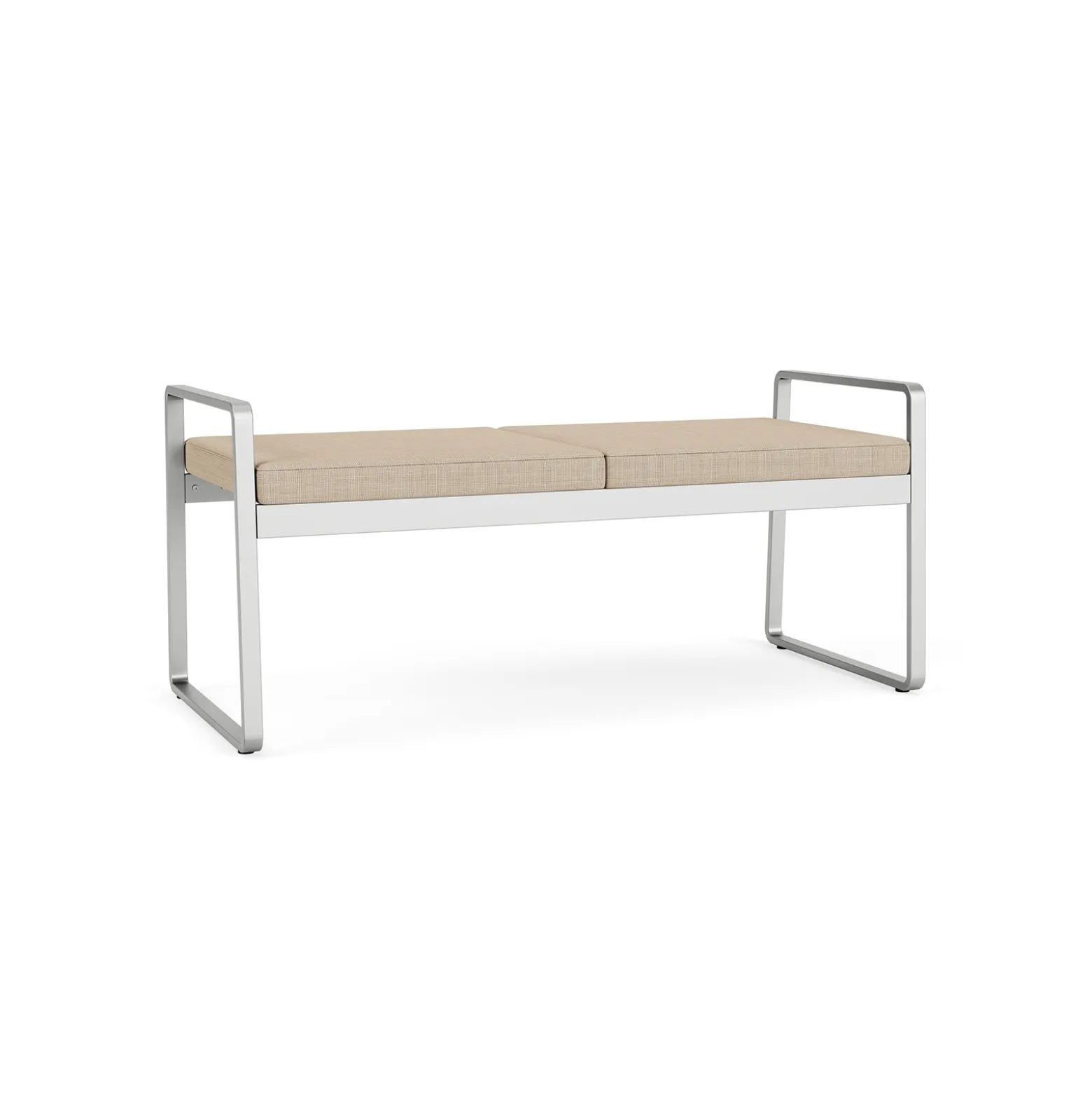 Foundry Two Seat Bench in Premium Upholstery