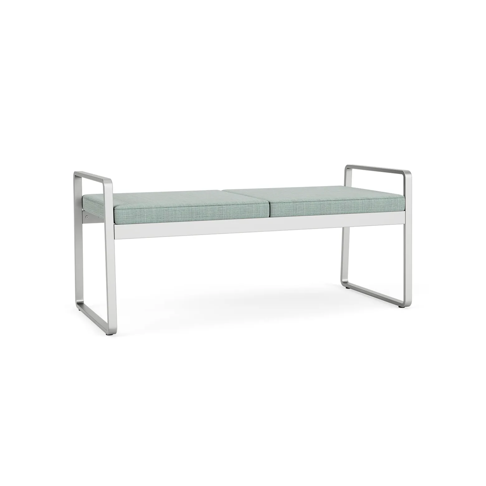 Foundry Two Seat Bench in Premium Upholstery