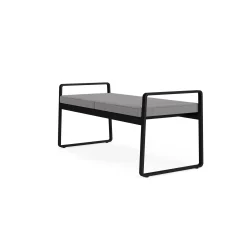Foundry Two Seat Bench in Premium Upholstery