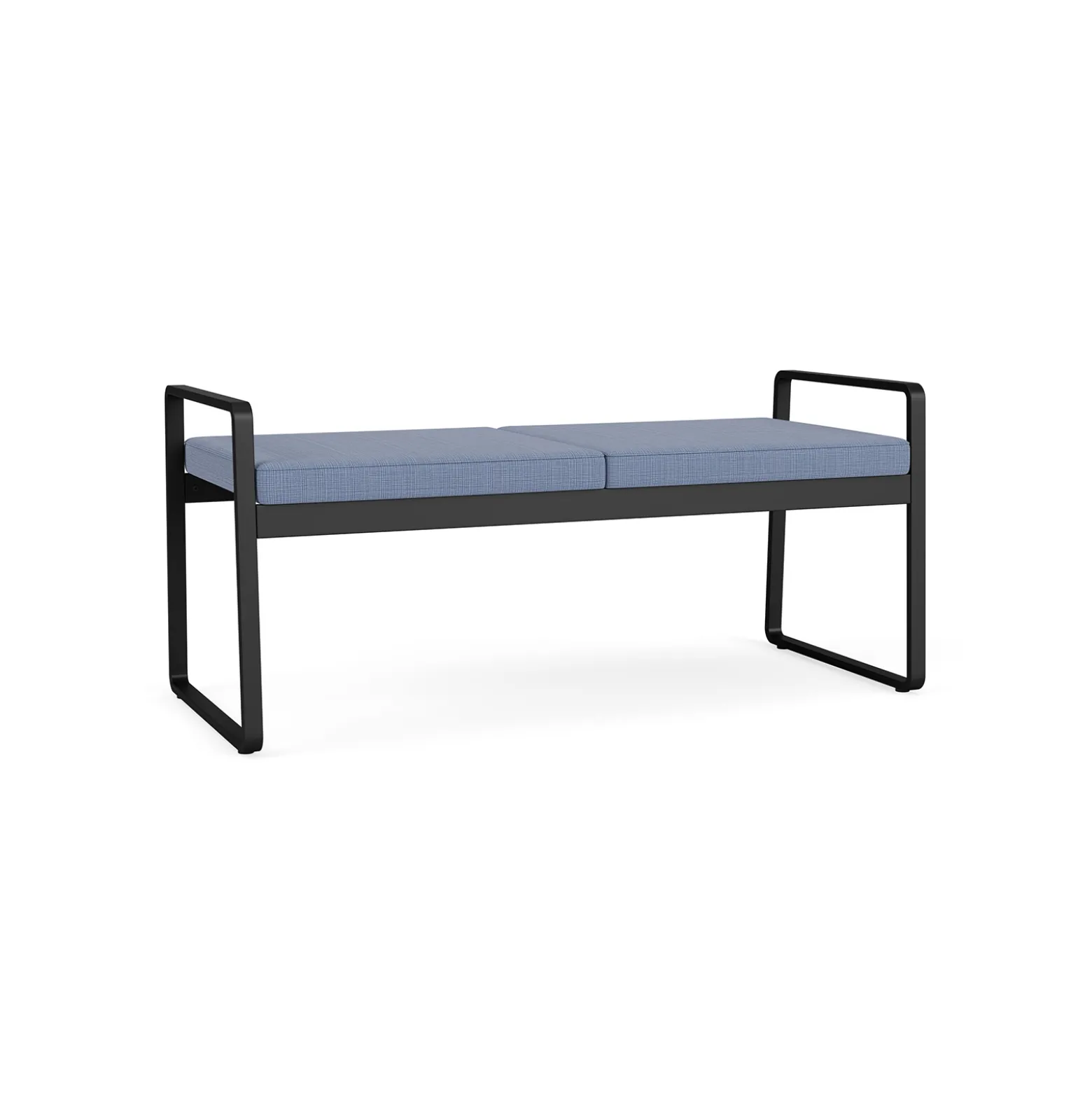 Foundry Two Seat Bench in Premium Upholstery