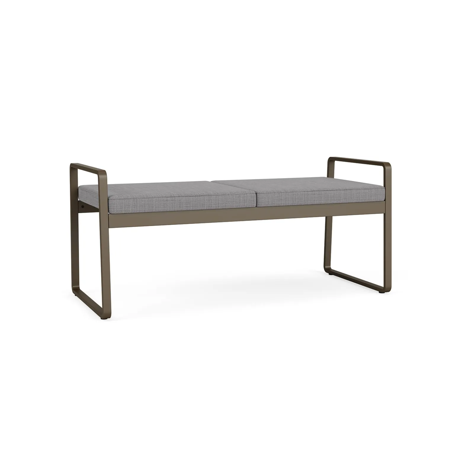 Foundry Two Seat Bench in Premium Upholstery