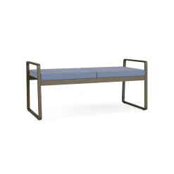 Foundry Two Seat Bench in Premium Upholstery