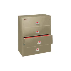 Four Drawer Fireproof Lateral File - 31" W