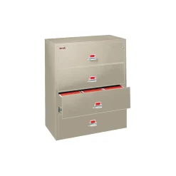Four Drawer Fireproof Lateral File - 31
