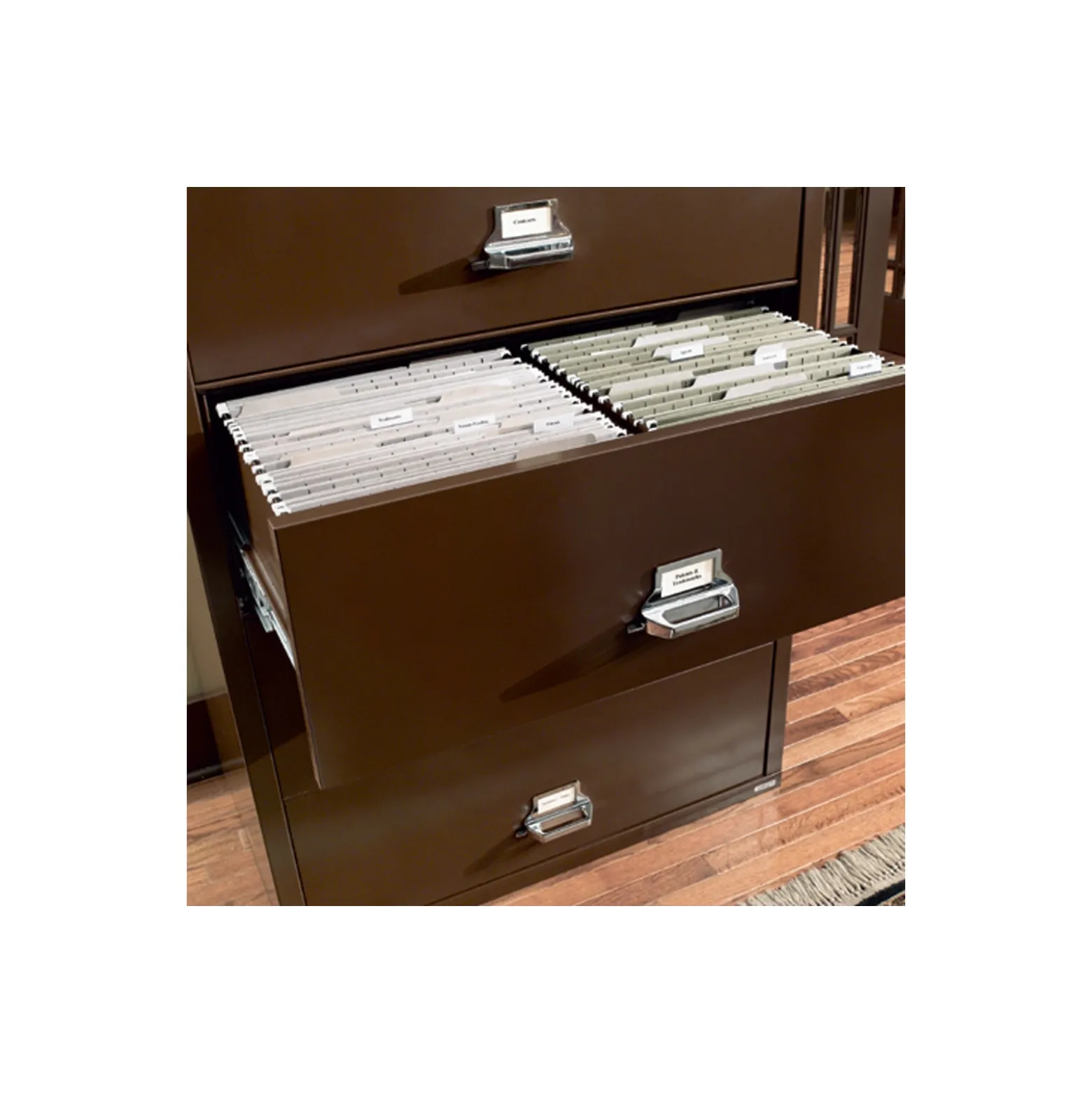 Four Drawer Fireproof Lateral File - 38"W