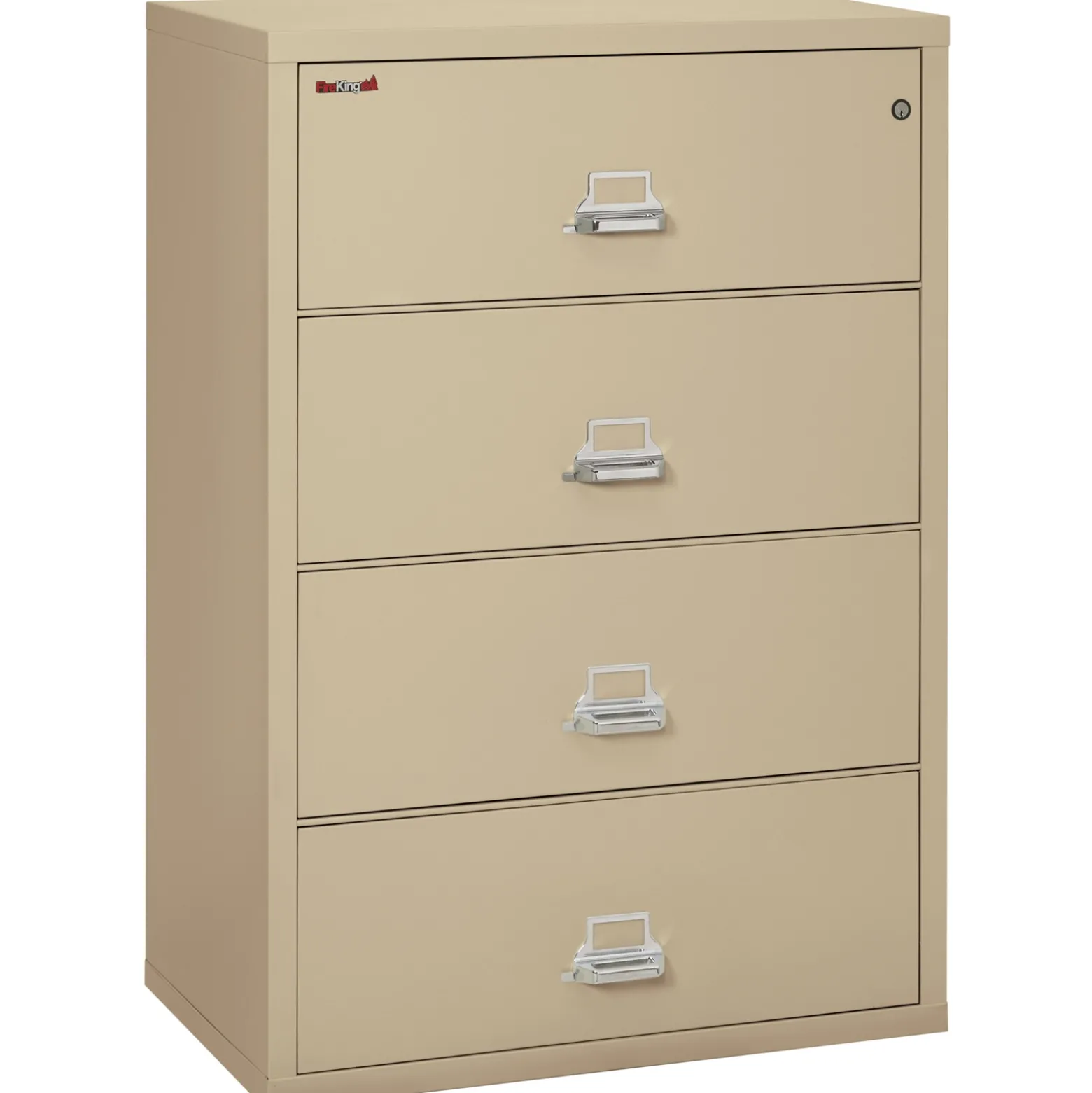 Four Drawer Fireproof Lateral File - 38"W