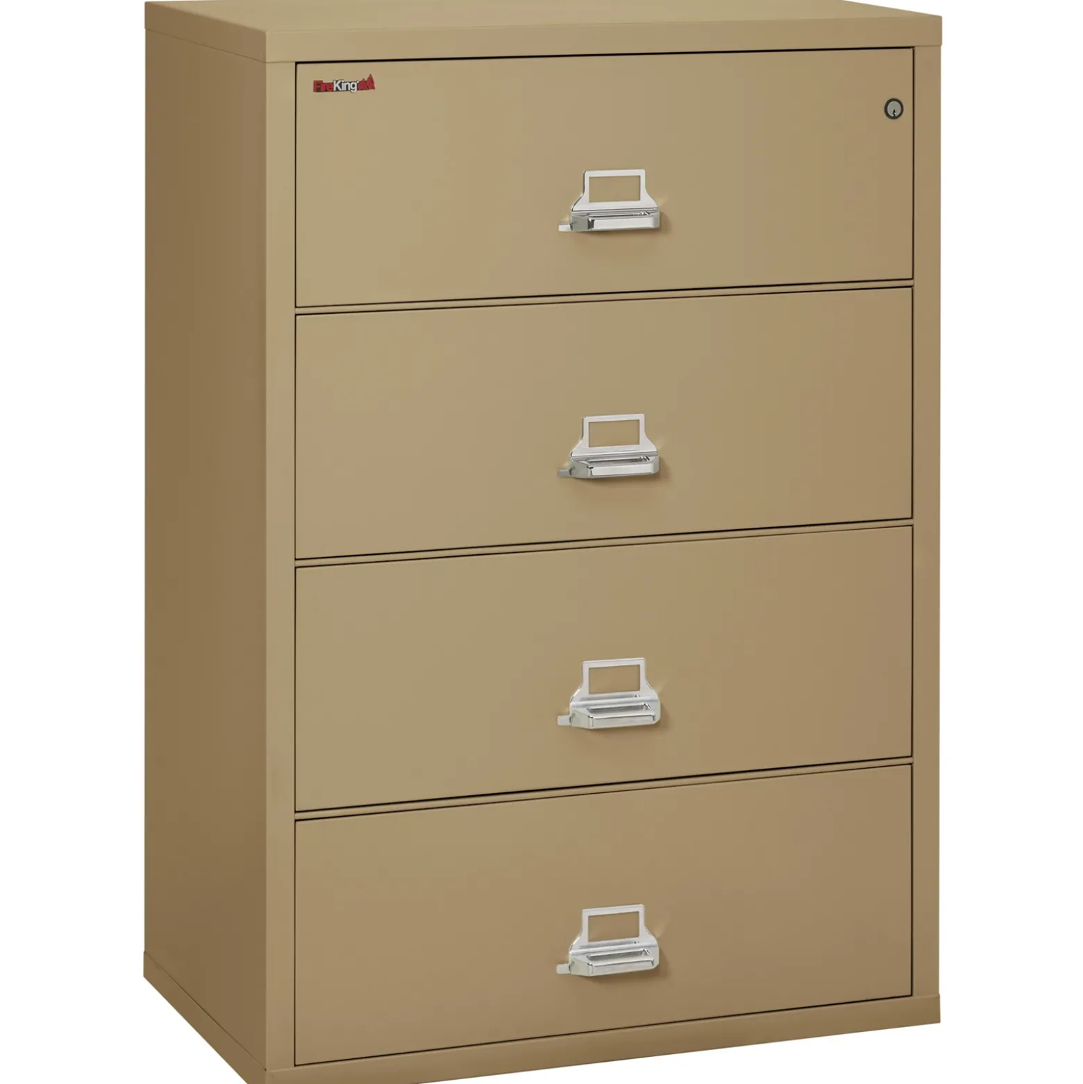 Four Drawer Fireproof Lateral File - 38"W