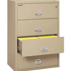 Four Drawer Fireproof Lateral File - 38