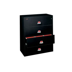 Four Drawer Fireproof Lateral File - 44"W