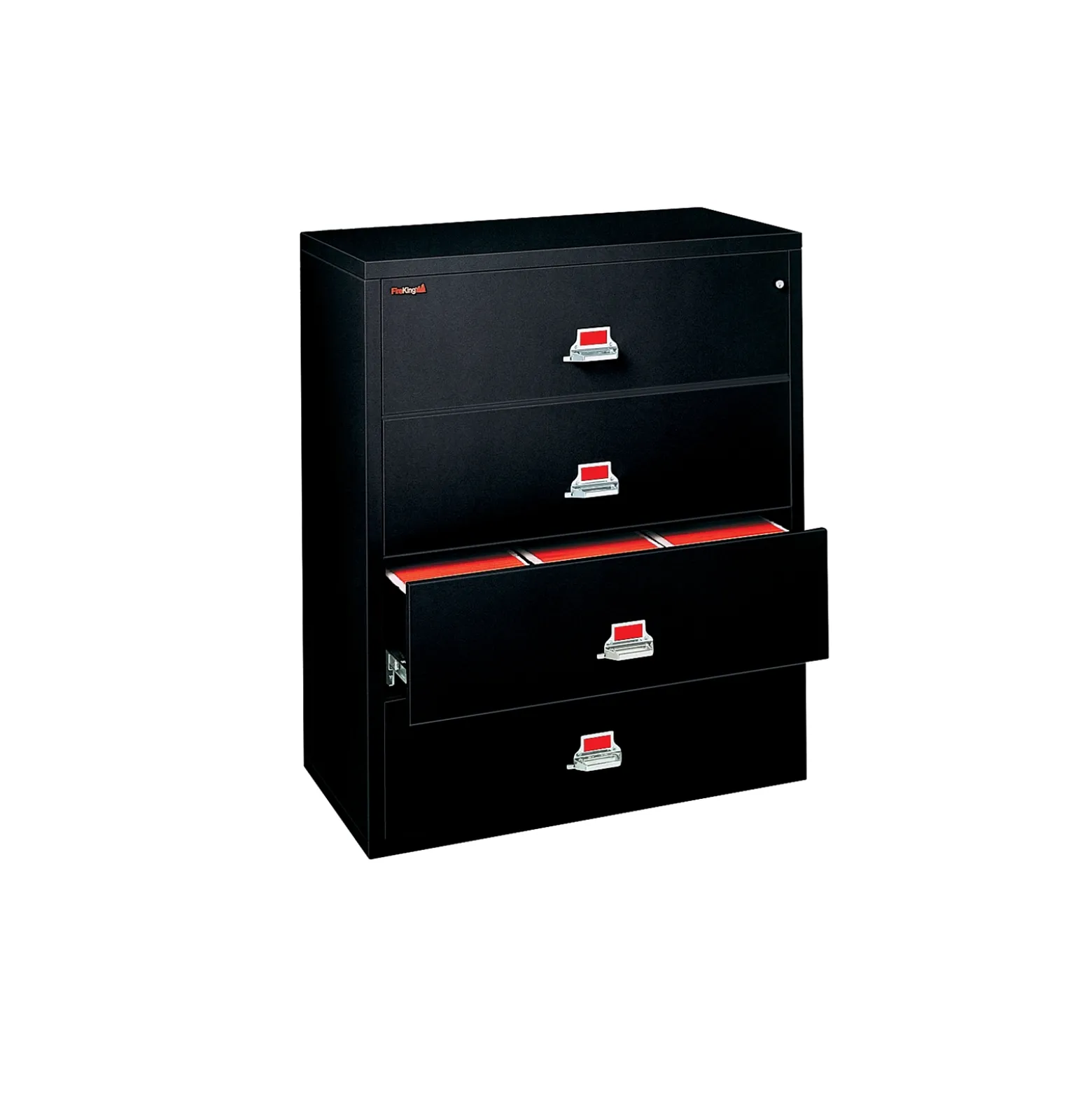 Four Drawer Fireproof Lateral File - 44"W