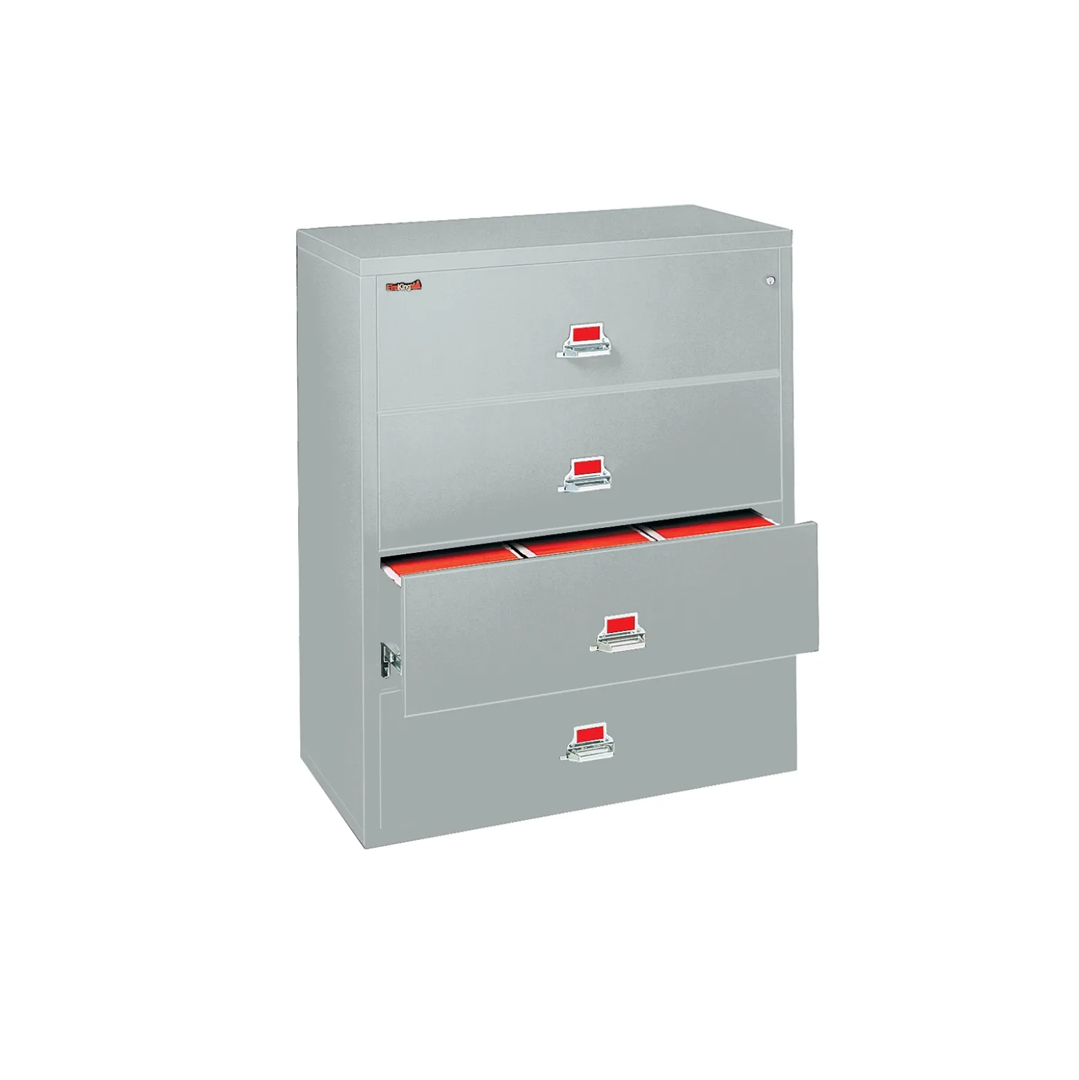 Four Drawer Fireproof Lateral File - 44"W