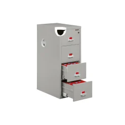 Four Drawer Fireproof Letter Size Vertical File - 31