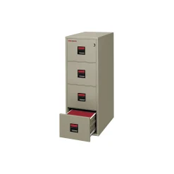 Four Drawer Legal Size Vertical Fireproof File - 31