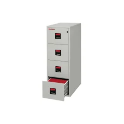 Four Drawer Legal Size Vertical Fireproof File - 25