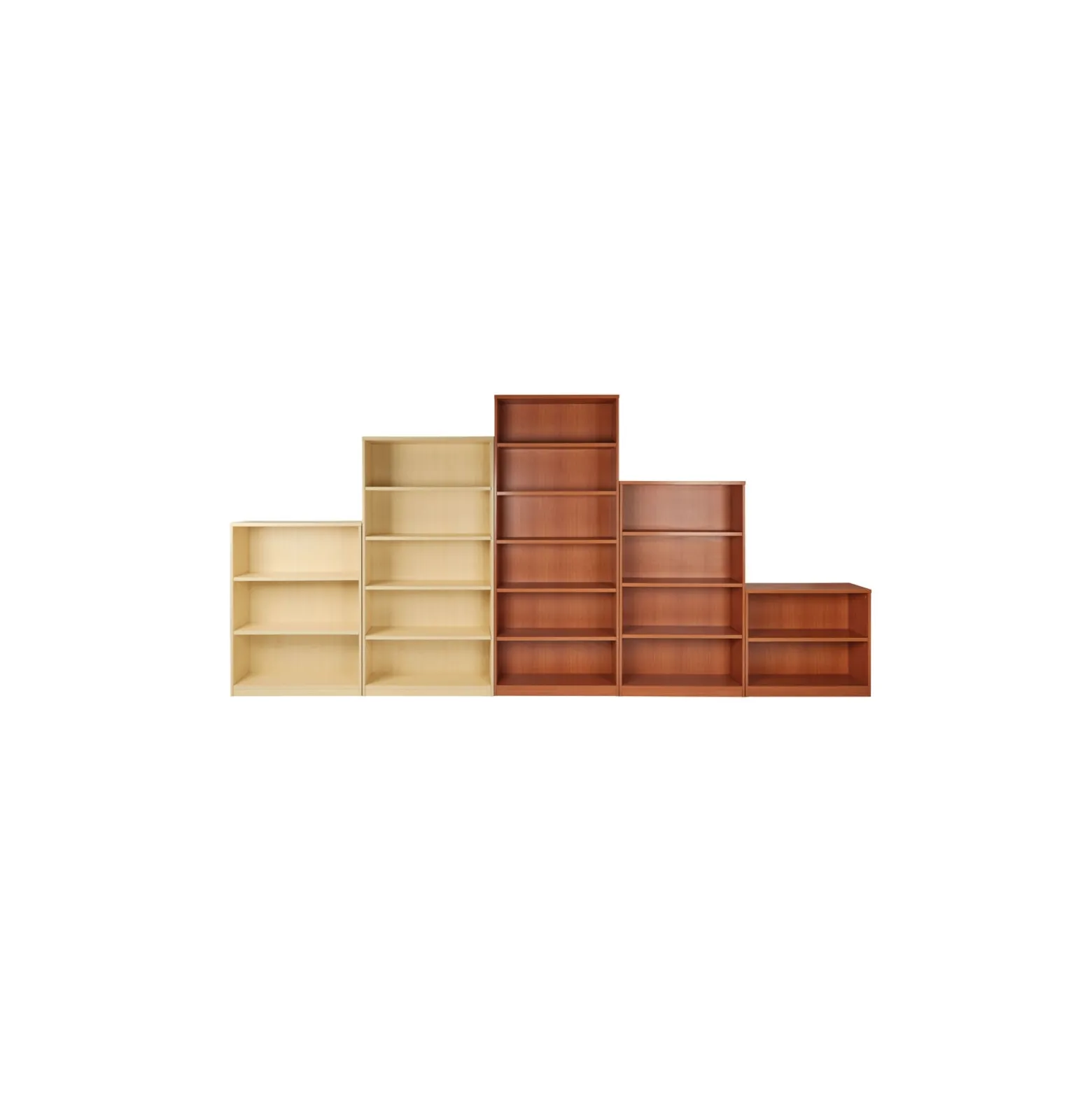 Four Shelf Laminate Bookcase - 60"H