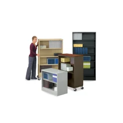 Four Shelf Steel Bookcase - 55