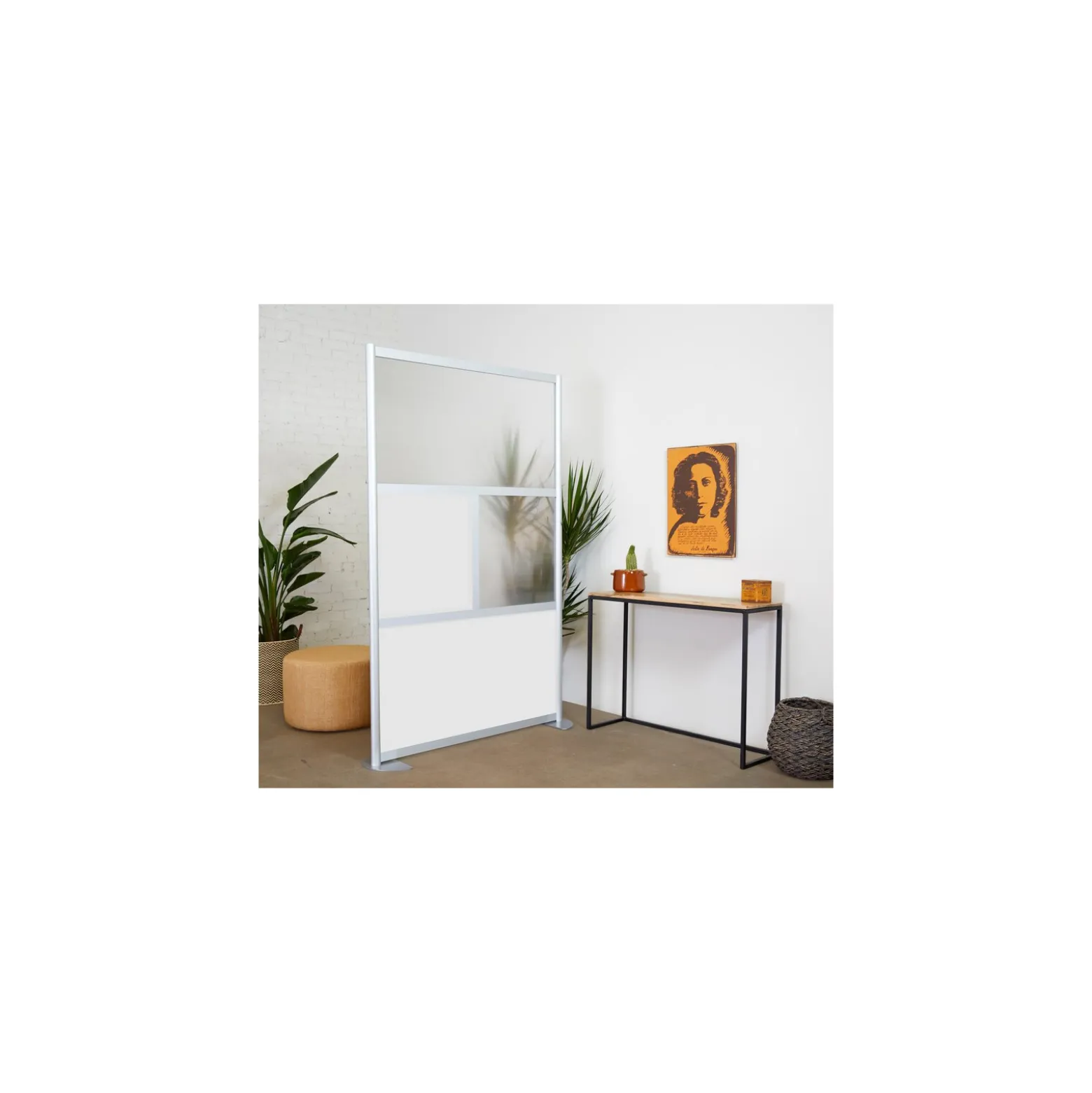Framewall Divider Wall - 4'W x 6'H