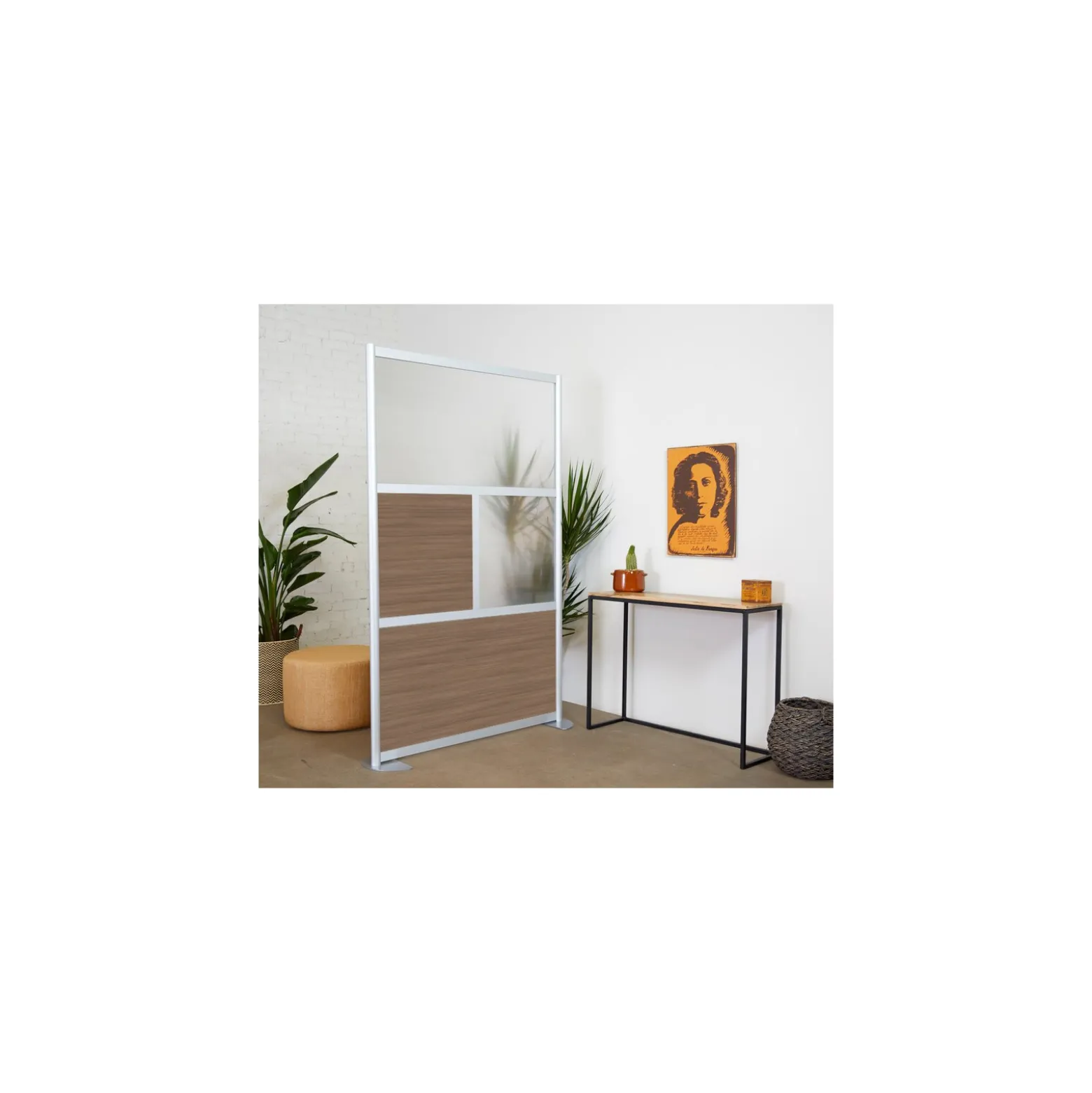 Framewall Divider Wall - 4'W x 6'H