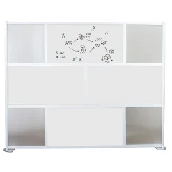Framewall Dry Erase Divider Wall - 96"W x 72"H