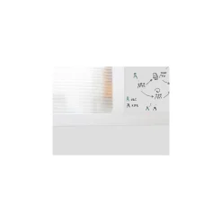 Framewall Dry Erase Mobile Divider Wall - 8'W x 4' H