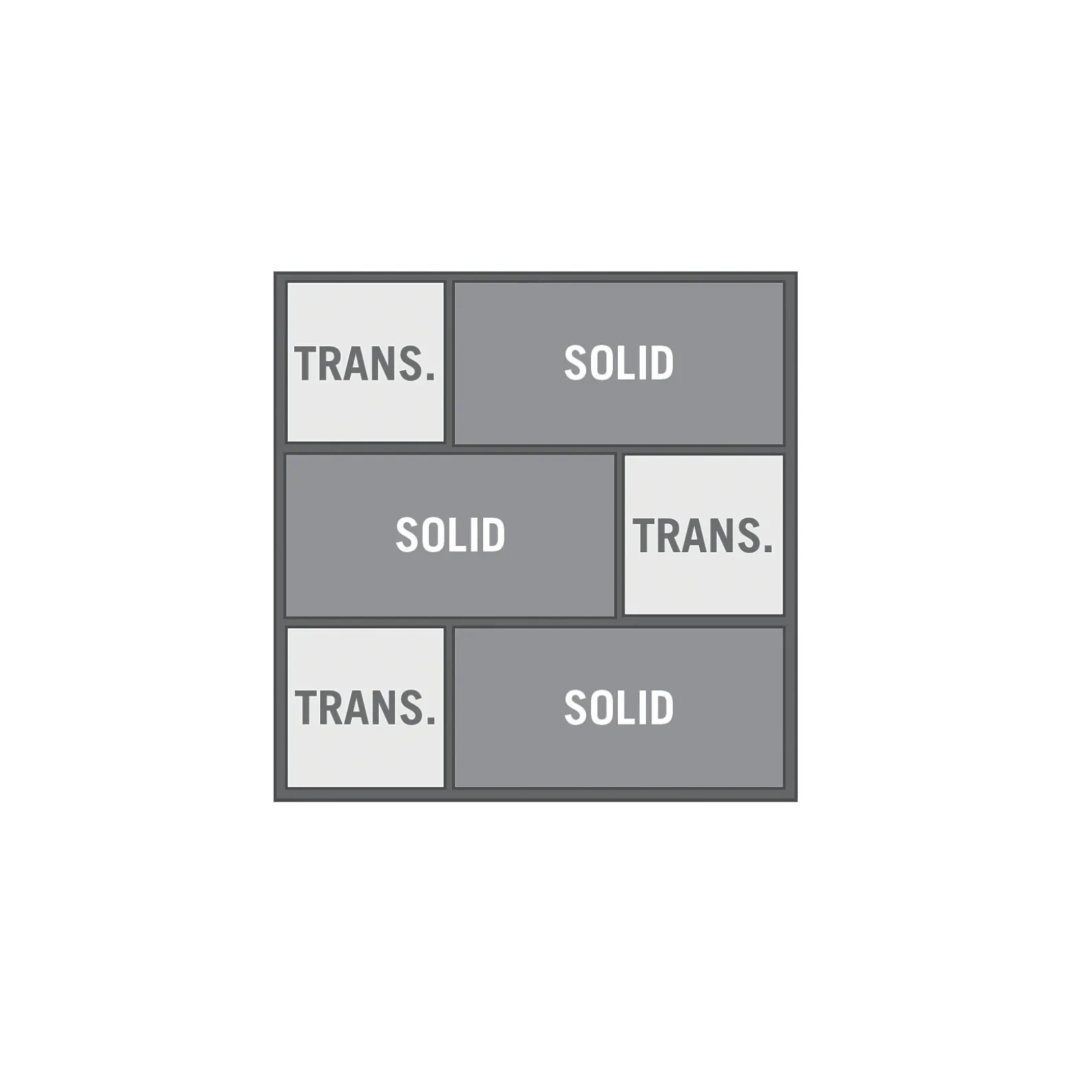 Framewall Freestanding Movable Room Divider - 76"W x 78"H