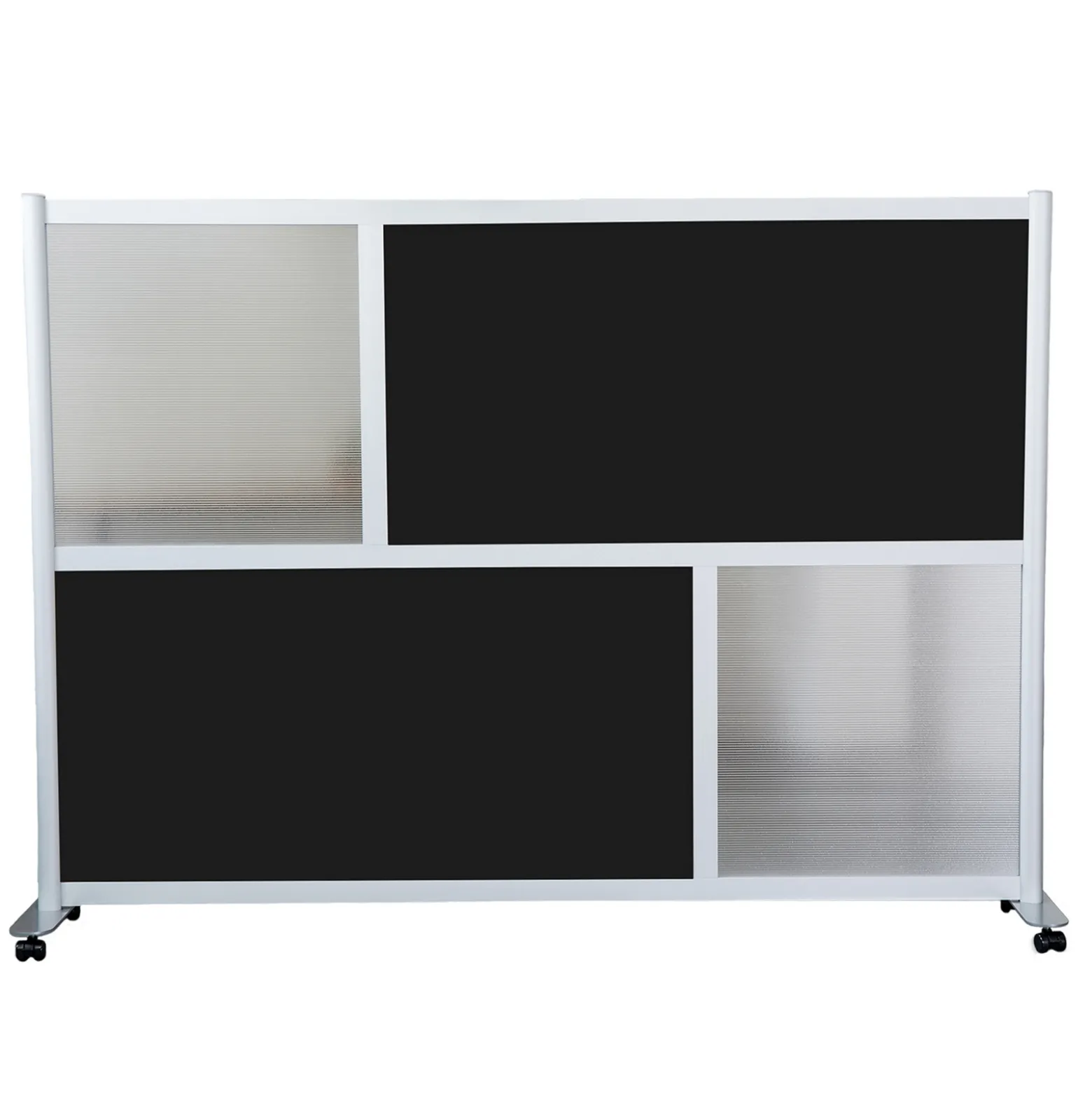 Framewall Freestanding Movable Room Divider - 76"W x 53"H