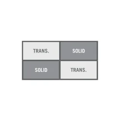 Framewall Freestanding Movable Room Divider -100"W x 53"H