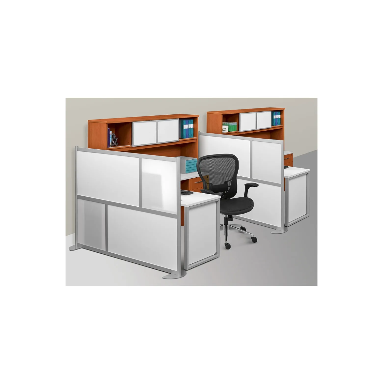 Framewall Freestanding Movable Room Divider - 76"W x 53"H