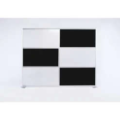 Framewall Freestanding Movable Room Divider - 100"W x 78"H