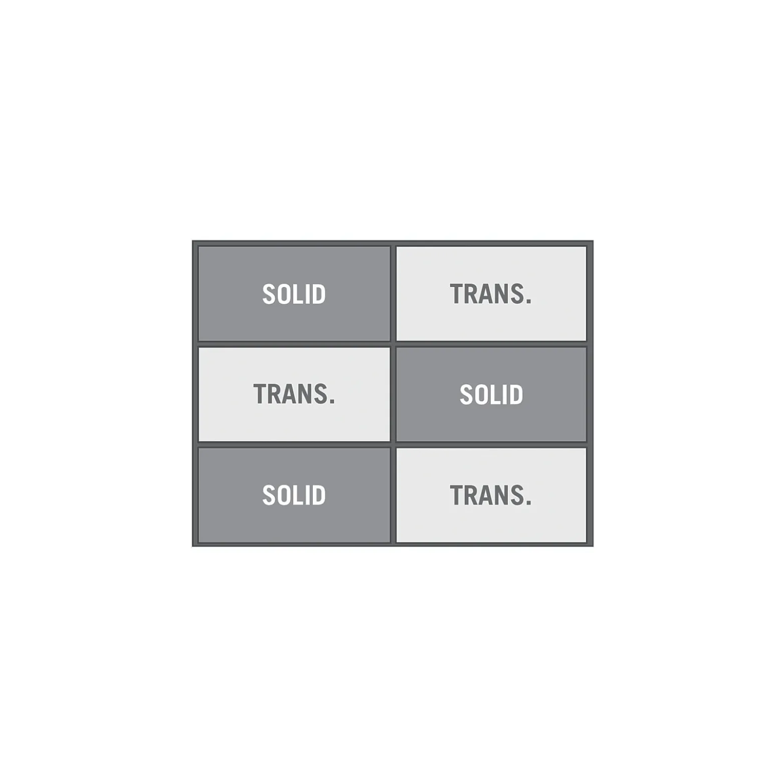 Framewall Freestanding Movable Room Divider - 100"W x 78"H