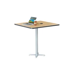 Frappe Bar Height Square Table with Power - 42"W
