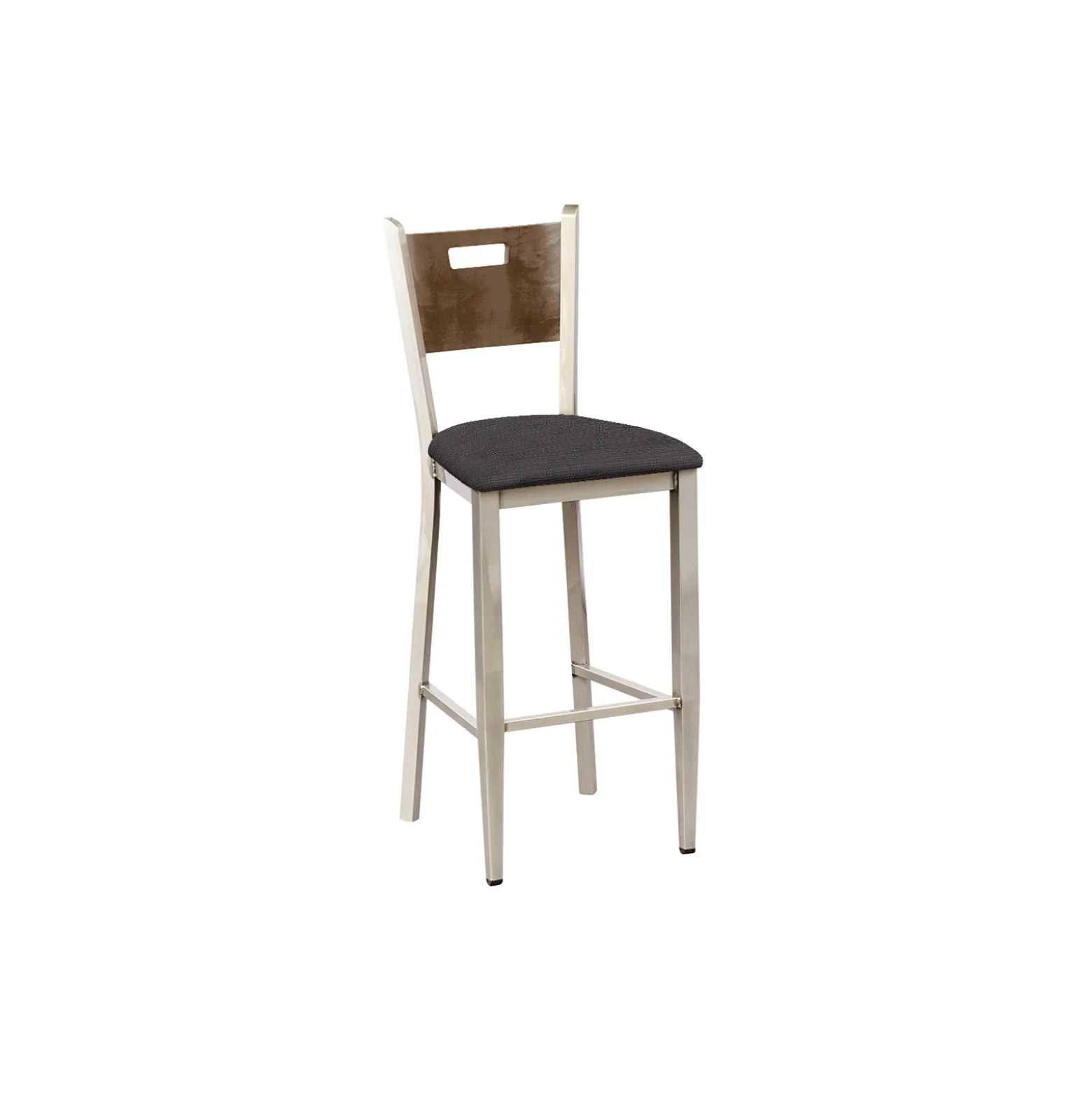 Frappe Cafe Stool with Clear Coat
