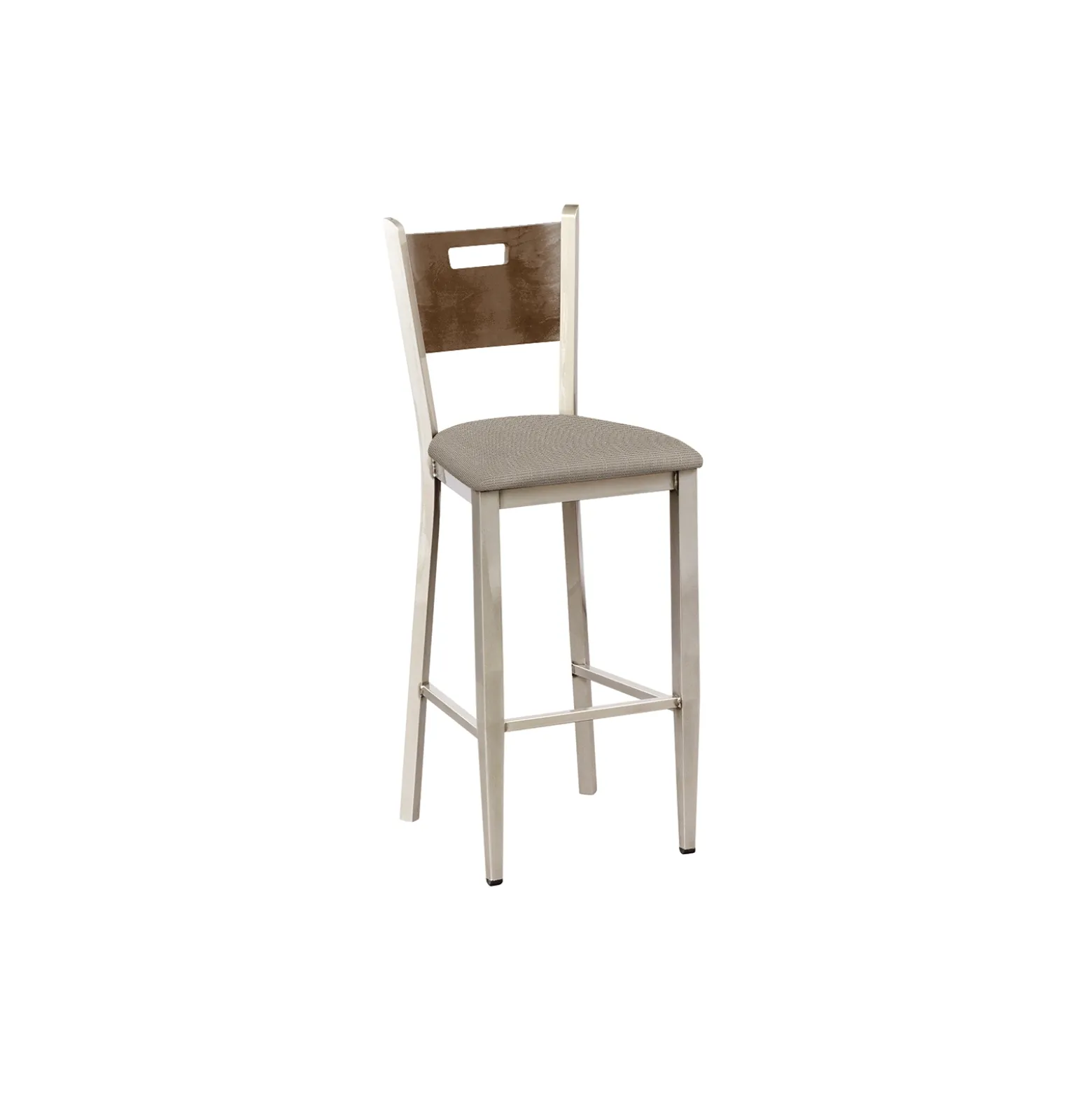 Frappe Cafe Stool with Clear Coat
