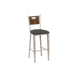 Frappe Cafe Stool with Clear Coat