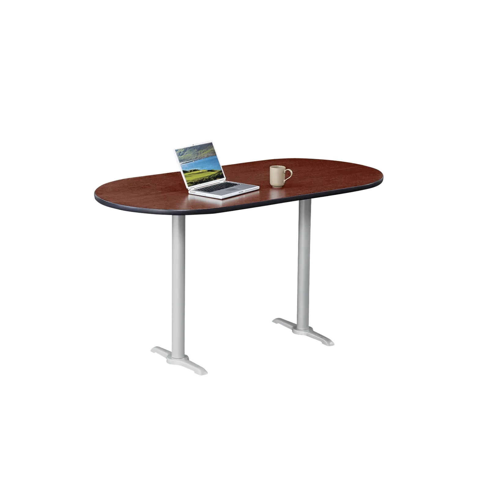 Frappe Oval Bar Height Table - 72"W