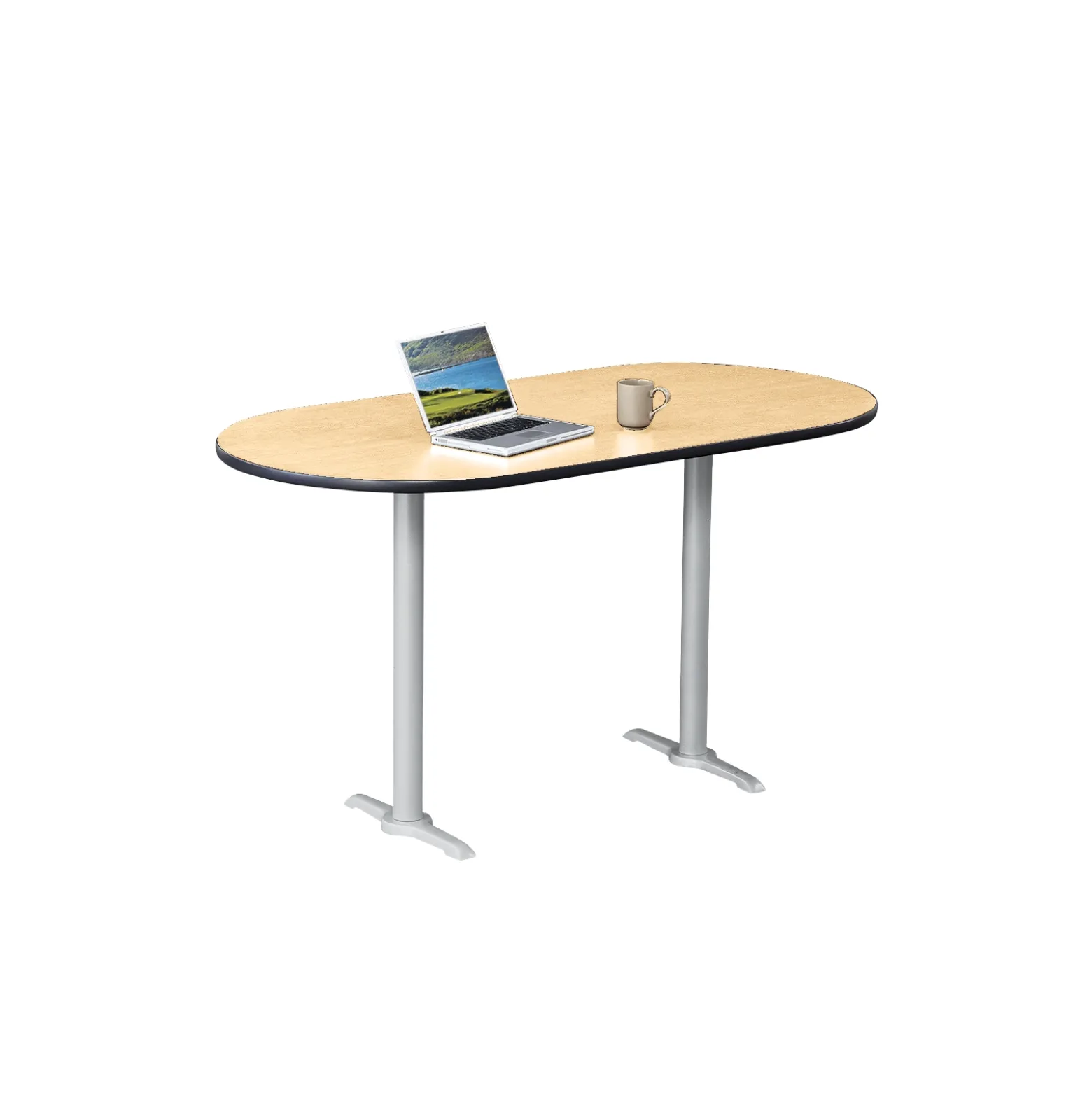 Frappe Oval Bar Height Table - 72"W