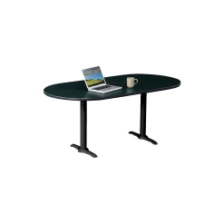 Frappe Oval Table with Power - 72