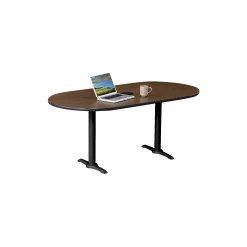 Frappe Oval Table with Power - 72