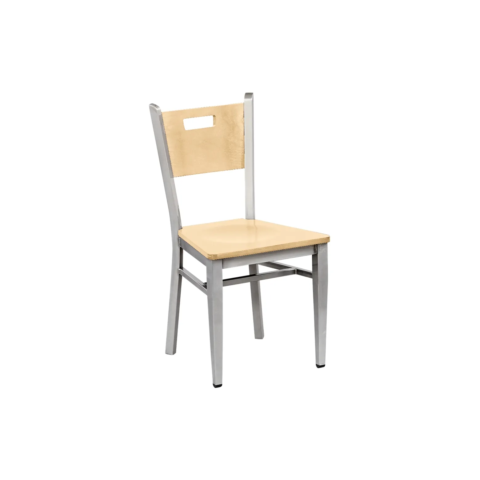 Frappe Wood Cafe Chair with Clear Coat